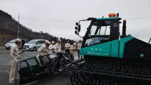 圧雪車の写真